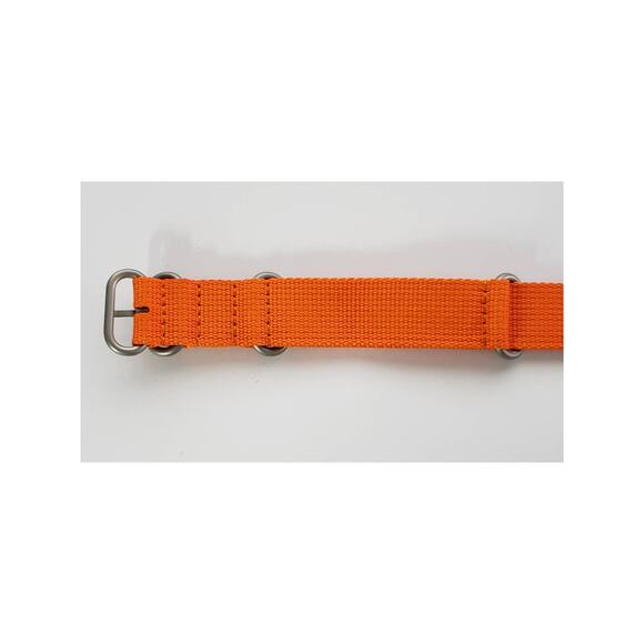 Invicta canvas band, Orange colored, band only